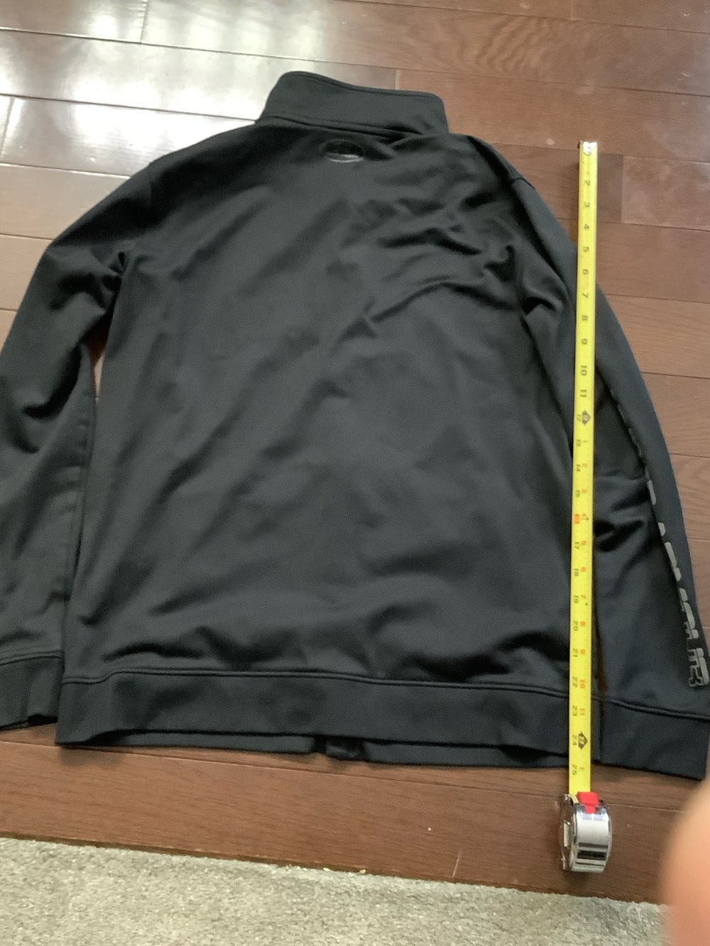 Under Armour youth Black Full-Zip Track Jacket - Picture 2 of 3